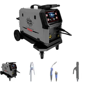 TOP GUN 2500 MIG, 250AMP, LCD DISPLAY, SYN, DUAL-PULSE, MST, MULTI PROCESS