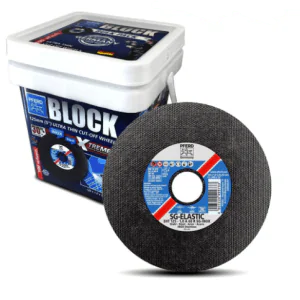 100 ULTRA-THIN CUT-OFF WHEELS EHT125 - 1.0 SG STEELOX