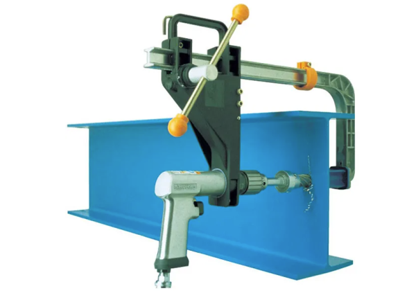 DRILLMATE PORTABLE HAND HELD DRILL PRESS, 46MM COLLAR (SUITS AIR DRILLS)
