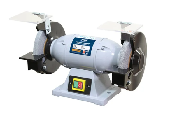 ITM INDUSTRIAL 8" BENCH GRINDER NVR SWITCH 3 PHASE 750W