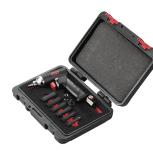 M7 IMPACT WRENCH KIT , PISTOL STYLE, 8 PIECE, 1/4" DR, 40 FT/LB