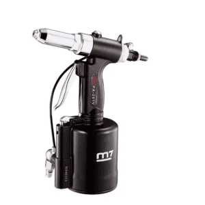 M7 HYDRAULIC VACUUM AIR RIVETER WITH EXTERNAL TUBE, 14MM STROKE, 2.4 - 6.4MM RIVET CAPACITY