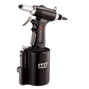 M7 HYDRAULIC VACUUM AIR RIVETER WITH INTERNAL TUBE, 16MM STROKE, 2.4 - 4.8MM RIVET CAPACITY