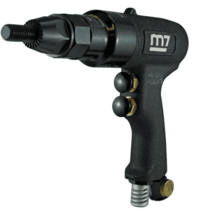 M7 AIR RIVET NUT TOOL, M10 - M12 CAPACITY, MANUAL RELEASE STYLE