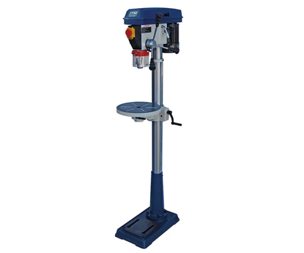 ITM PEDESTAL FLOOR DRILL PRESS, 2MT, 16MM CAP, 16 SPEED, 325MM SWING, 550W 240V