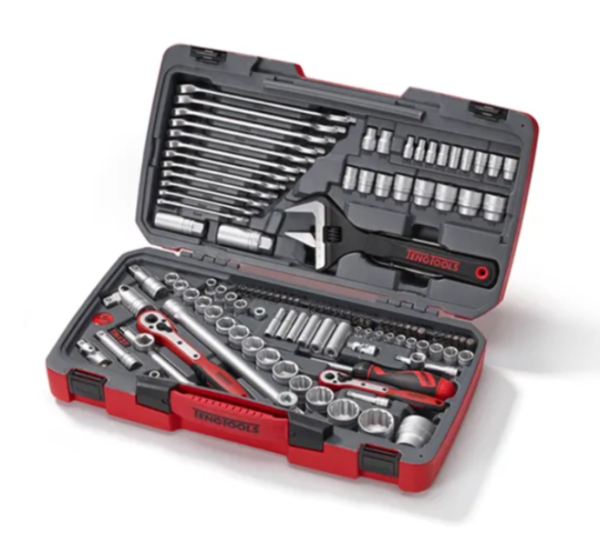 TENG 127PCE 1/4"-3/8"-1/2" DR. METRIC SOCKET & TOOL SET