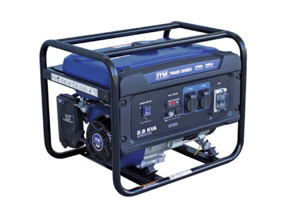 ITM 2.8KVA GENERATOR PETROL, 2300 WATT PEAK RECOIL START