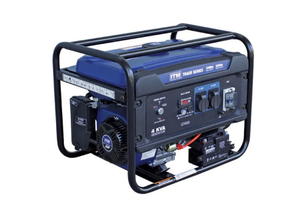 ITM 4KVA GENERATOR PETROL, 3400 WATT PEAK ELECTRIC START