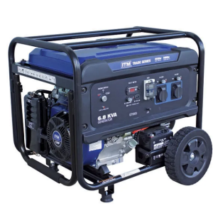 ITM 6.8KVA GENERATOR PETROL, 5500 WATT PEAK ELECTRIC START