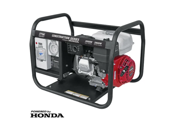 ITM 3.75KVA GENERATOR PETROL 3000 WATT PEAK WITH HONDA GX200 ENGINE