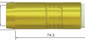 NOZZLE 350/400AMP STR BE PK2
