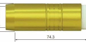 NOZZLE 350/400AMP TAP BE PK2