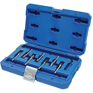 HOLEMAKER CARBIDE BURR SET, 7PCE SB3, SC3, SD3, SF3, SH3, SL3, SM4