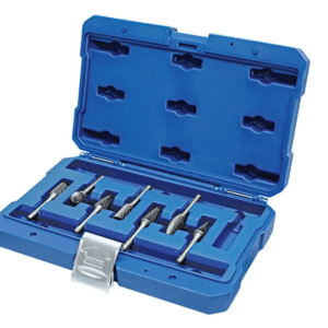HOLEMAKER CARBIDE BURR SET, 6MM SHANK, 7PCE SB5, SC5, SD5, SF5, SH5, SL4, SM5