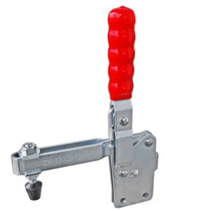 TOGGLE CLAMP, VERTICAL, STRAIGHT BASE, STRAIGHT HANDLE, 150KG CAP, 43MM REACH