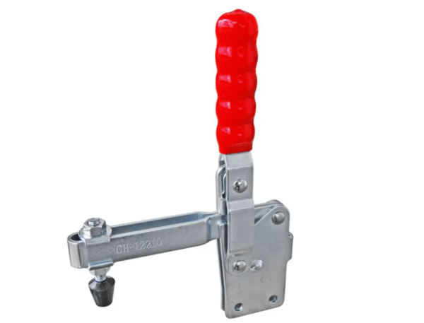 TOGGLE CLAMP, VERTICAL, STRAIGHT BASE, STRAIGHT HANDLE, 150KG CAP, 43MM REACH