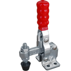 TOGGLE CLAMP, VERTICAL, FLANGED BASE, STRAIGHT HANDLE, 91KG CAP, 32.9MM REACH
