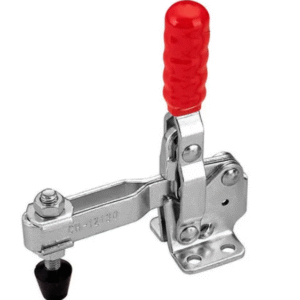 TOGGLE CLAMP, VERTICAL, FLANGED BASE, STRAIGHT HANDLE, 227KG CAP, 71.4MM REACH