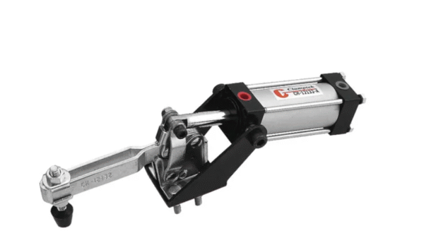 PNEUMATIC TOGGLE CLAMP,  FLANGED BASE, 227KG CAP, 68MM REACH