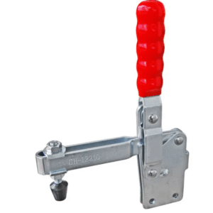 TOGGLE CLAMP, VERTICAL, STRAIGHT BASE, STRAIGHT HANDLE, 340KG CAP, 85MM REACH