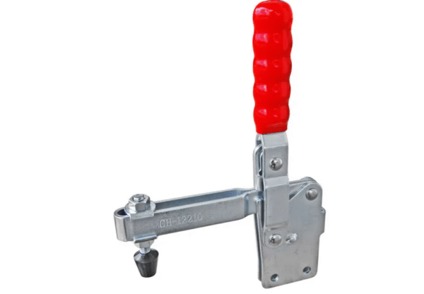 TOGGLE CLAMP, VERTICAL, STRAIGHT BASE, STRAIGHT HANDLE, 340KG CAP, 85MM REACH
