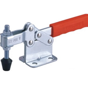TOGGLE CLAMP, HORIZONTAL, FLANGED BASE, STRAIGHT HANDLE, 400KG CAP, 60MM REACH