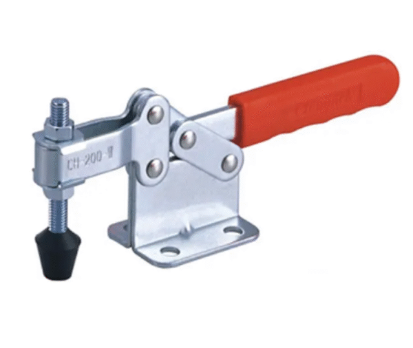 TOGGLE CLAMP, HORIZONTAL, FLANGED BASE, STRAIGHT HANDLE, 400KG CAP, 60MM REACH