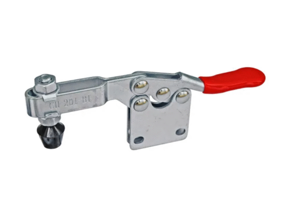 TOGGLE CLAMP, HORIZONTAL, STRAIGHT BASE, FLAT HANDLE