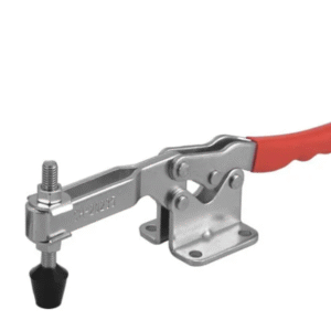 TOGGLE CLAMP, HORIZONTAL, FLANGED BASE, FLAT HANDLE, 340KG CAP, 107MM REACH