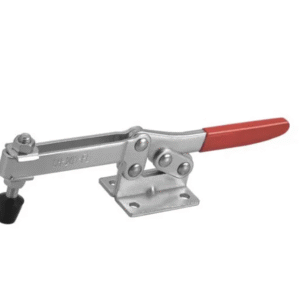TOGGLE CLAMP, HORIZONTAL, FLANGED BASE, STRAIGHT HANDLE, 2270KG CAP, 57MM REACH