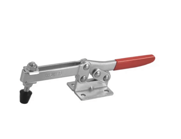 TOGGLE CLAMP, HORIZONTAL, FLANGED BASE, STRAIGHT HANDLE, 2270KG CAP, 57MM REACH