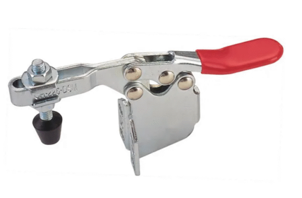TOGGLE CLAMP, HORIZONTAL, SIDE MOUNT, FLAT HANDLE, 227KG CAP, 67MM REACH