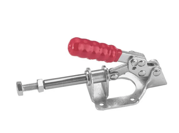 TOGGLE CLAMP, PUSH/PULL, FLANGE BASE, STRAIGHT HANDLE, 136KG CAP, 32MM REACH