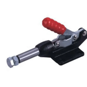 TOGGLE CLAMP, PUSH/PULL, FLANGE BASE, TEE HANDLE, 386KG CAP, 42MM REACH