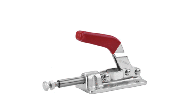 TOGGLE CLAMP, PUSH/PULL, FLANGE BASE, BENT HANDLE, 318KG CAP, 41.3MM REACH