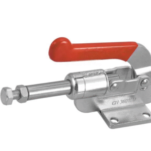 TOGGLE CLAMP, PUSH/PULL, FLANGE BASE, BENT HANDLE, 364KG CAP, 40.9MM REACH