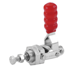 TOGGLE CLAMP, PUSH/PULL, THREADED COLLAR, STR HANDLE, 91KG CAP, 20MM STROKE