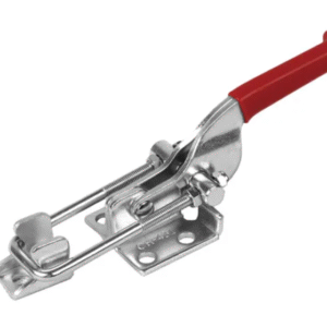 TOGGLE CLAMP, LATCH, FLANGED BASE, STRAIGHT HANDLE, 900KG CAP, 115MM REACH