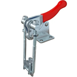 TOGGLE CLAMP, STAINLESS STEEL, CORNER LATCH, FLANGED BASE, STR HANDLE, 900KG CAP, 154MM REACH