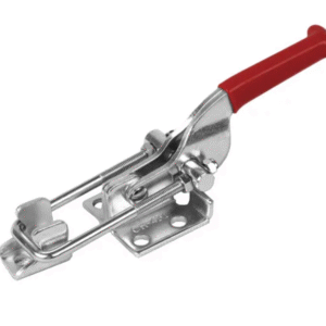 TOGGLE CLAMP, LATCH, FLANGED BASE, STRAIGHT HANDLE, 318KG CAP, 87MM REACH