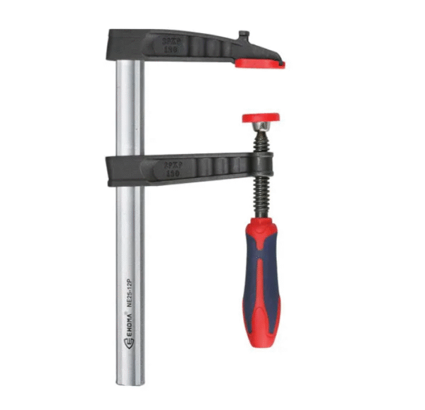 EHOMA PREMIUM "F"  IRON SCREW CLAMP 250MM X 120MM 500KGP