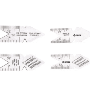 CG/55 GROZ CENTRE GAUGE, 55 DEGREE