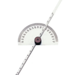 PDG/6 GROZ DEPTH GAUGE & PROTRACTOR, ROUND HEAD, 150MM BLADE
