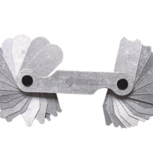 RDG/15/15.5-25 GROZ RADIUS GAUGES, 15.5 - 25MM, 15 PAIRS LEAVES, 180° ARC.