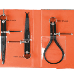 CD/SP/6/ST GROZ PREMIUM CALIPER & DIVIDER SET, 3 PCE 150MM