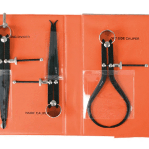 CD/SP/8/ST GROZ PREMIUM CALIPER & DIVIDER SET, 3 PCE 200MM