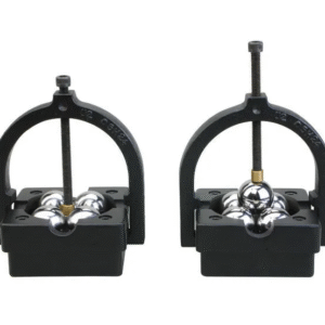 VB/BB/1-2 GROZ TOOL MAKERS BALL BEARING VEE BLOCK & CLAMP SET -  MATCHED PAIR, 63MM 100KG CAPACITY