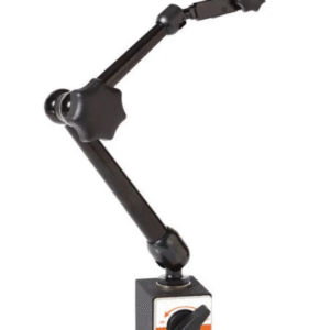 MB/80L GROZ ARTICULATING ARM WITH MAGNETIC BASE,  TYPE III,  L=340 MM, BASE:  50X60X55 MM,  80KG, WITH 3/8 HOLE DIA AND A 3/8 - 8MM SLEEVE.