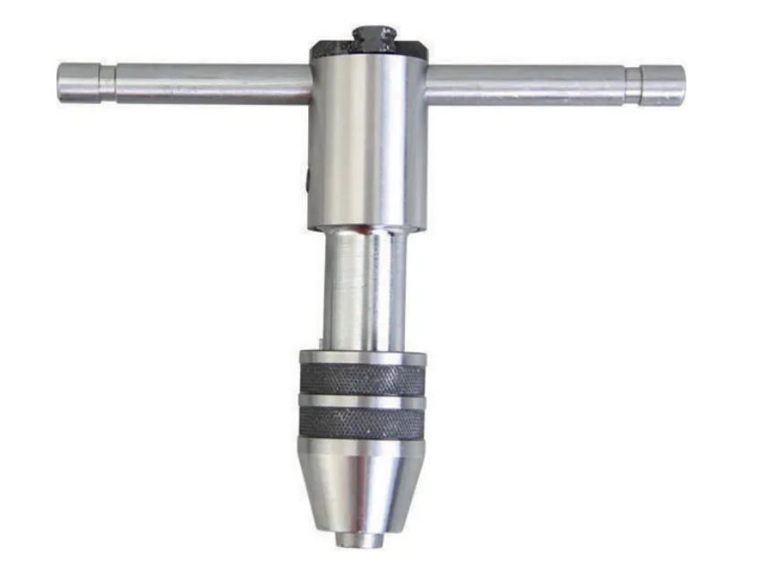 TW/R/161 GROZ "T" TYPE RATCHET TAP WRENCH, 6MM CAPACITY