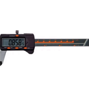 EDC/6 GROZ DIGITAL VERNIER CALIPER, 0-6/0-150MM, 0.0005/ 0.01MM, 4 BUTTONS, WITH THUMB WHEEL